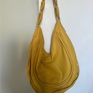 Kenneth Cole Mustard Hobo Bag